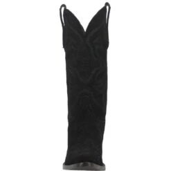 Dingo 1969 Women's Out West Black 13in. Leather Snip Toe Western Boot -HORSE TACK Store DI920 BK 05