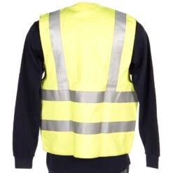 Rasco Fr Mens Hi Visibility FR Vest W/Pockets -HORSE TACK Store FR1603YH 3