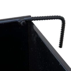 Quicksilver Flatback Hanging Feeder Black 7 Quicksilver Flatback Hanging Feeder Black -HORSE TACK Store HFFBK 2