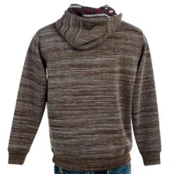 Hooey Men's Lock Up Brown Hoodie -HORSE TACK Store HH1177BR M 4