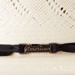 American Hats AHC JC4210 2 Cord Black Band 4 1/4in. Brim Open Crown Straw Cowboy Hat 10 American Hats AHC JC4210 2 Cord Black Band 4 1/4in. Brim Open Crown Straw Cowboy Hat -HORSE TACK Store JC4210S2CBLK42 3