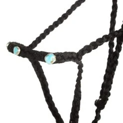 Steadfast Silver Designs Jarett Freeman/ Mule Tape Halter With Genuine Turquoise Stones -HORSE TACK Store JF STEADFAST 5