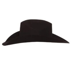 Jw Brooks Custom Hats 100X Black 4 1/4` Brim Felt Hat 9 Jw Brooks Custom Hats 100X Black 4 1/4` Brim Felt Hat -HORSE TACK Store JWB 100XBLK42 3