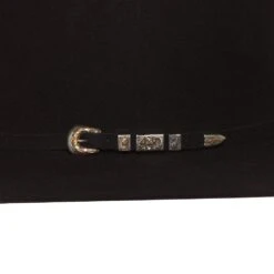 Jw Brooks Custom Hats 100X Black 4 1/4` Brim Felt Hat 10 Jw Brooks Custom Hats 100X Black 4 1/4` Brim Felt Hat -HORSE TACK Store JWB 100XBLK42 4