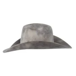 Jw Brooks Custom Hats Dark Smoke 50X 4 1/4in. Brim Open Crown Felt Cowboy Hat -HORSE TACK Store JWB 50XDRKSMK 3