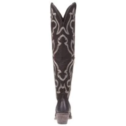 Liberty Black Women's Nobuck Grease Black Tall Boot -HORSE TACK Store LB 712989A 3