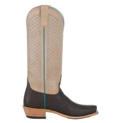 Macie Bean Womens Top Hand Shrunken Grey W/Tan Top Boot 11 Macie Bean Womens Top Hand Shrunken Grey W/Tan Top Boot -HORSE TACK Store M9505 5