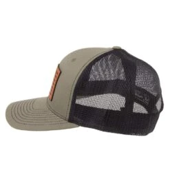 Cinch Green Leather American Flag Patch Cap -HORSE TACK Store MCC0800013 2