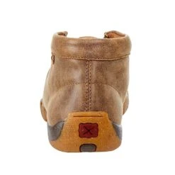 Twisted X Men`s Bomber Tan Full Quill Ostrich Driving Moc Chukka -HORSE TACK Store MDM0088 4