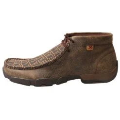 Twisted X Mens Caimin Print Driving Moc With Alloy Toe -HORSE TACK Store MDMAL02 2