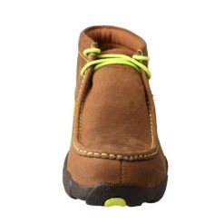 Twisted X Men's Neon Yellow Steel Toe Driving Moc -HORSE TACK Store MDMST02 1