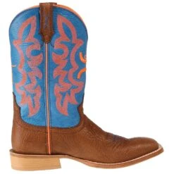 Twisted X Men's Hooey By Cognac Bullhide 12in. Neon Blue Top Cowboy Boots 11 Twisted X Men's Hooey By Cognac Bullhide 12in. Neon Blue Top Cowboy Boots -HORSE TACK Store MHY0004 4