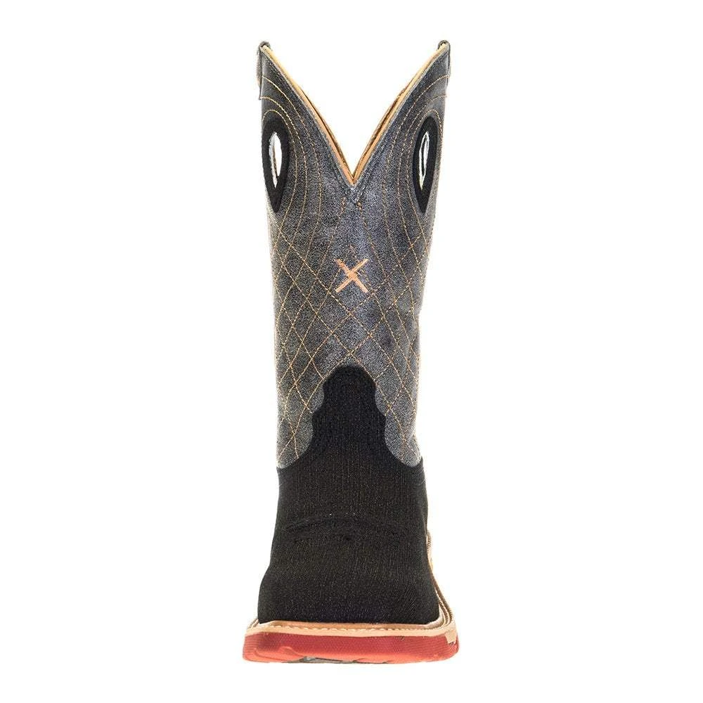 Twisted X Men's Rubberized Brown 12in. Grey CellStretch Alloy Toe Work Boots 4 Twisted X Men's Rubberized Brown 12in. Grey CellStretch Alloy Toe Work Boots - Image 2