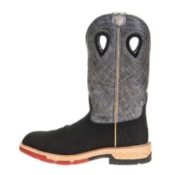 Twisted X Men's Rubberized Brown 12in. Grey CellStretch Alloy Toe Work Boots 9 Twisted X Men's Rubberized Brown 12in. Grey CellStretch Alloy Toe Work Boots -HORSE TACK Store MXBA002 2