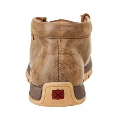Twisted X Men`s Cellstrech Bomber Chocolate Stamped Shoe -HORSE TACK Store MXC0013 4