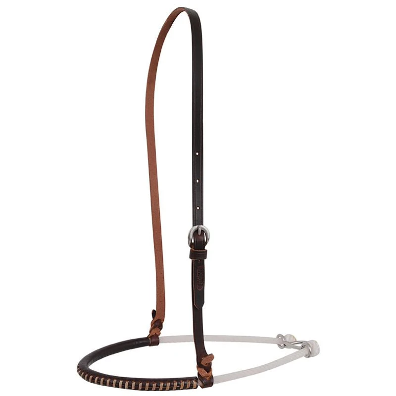 Martin Saddlery Chocolate Single Rope Martin Saddlery Noseband 4 Martin Saddlery Chocolate Single Rope Martin Saddlery Noseband - Image 2