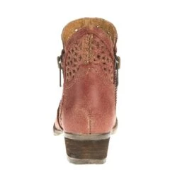 Circle G Women's Circle G Red Cut Out Shortie 7in. Top -HORSE TACK Store Q0003 4