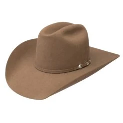 Resistol 40X Arena Dunn 4 1/4in Brim Open Crown Felt Cowboy Hat -HORSE TACK Store RFARNA 1642DU 03