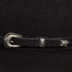 Rodeo King 7X Charcoal 5in. Brim Open Crown Felt Cowboy Hat -HORSE TACK Store RK315 21