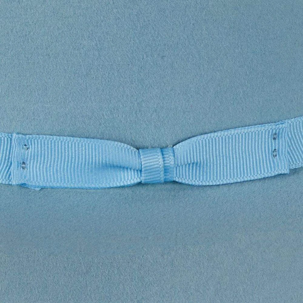 Rodeo King 7X Powder Blue 4 Inch Brim Open Crown Felt Hat 4 Rodeo King 7X Powder Blue 4 Inch Brim Open Crown Felt Hat - Image 2