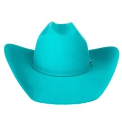 Rodeo King 7X Turquoise 4 1/4in. Brim -HORSE TACK Store RK481 2
