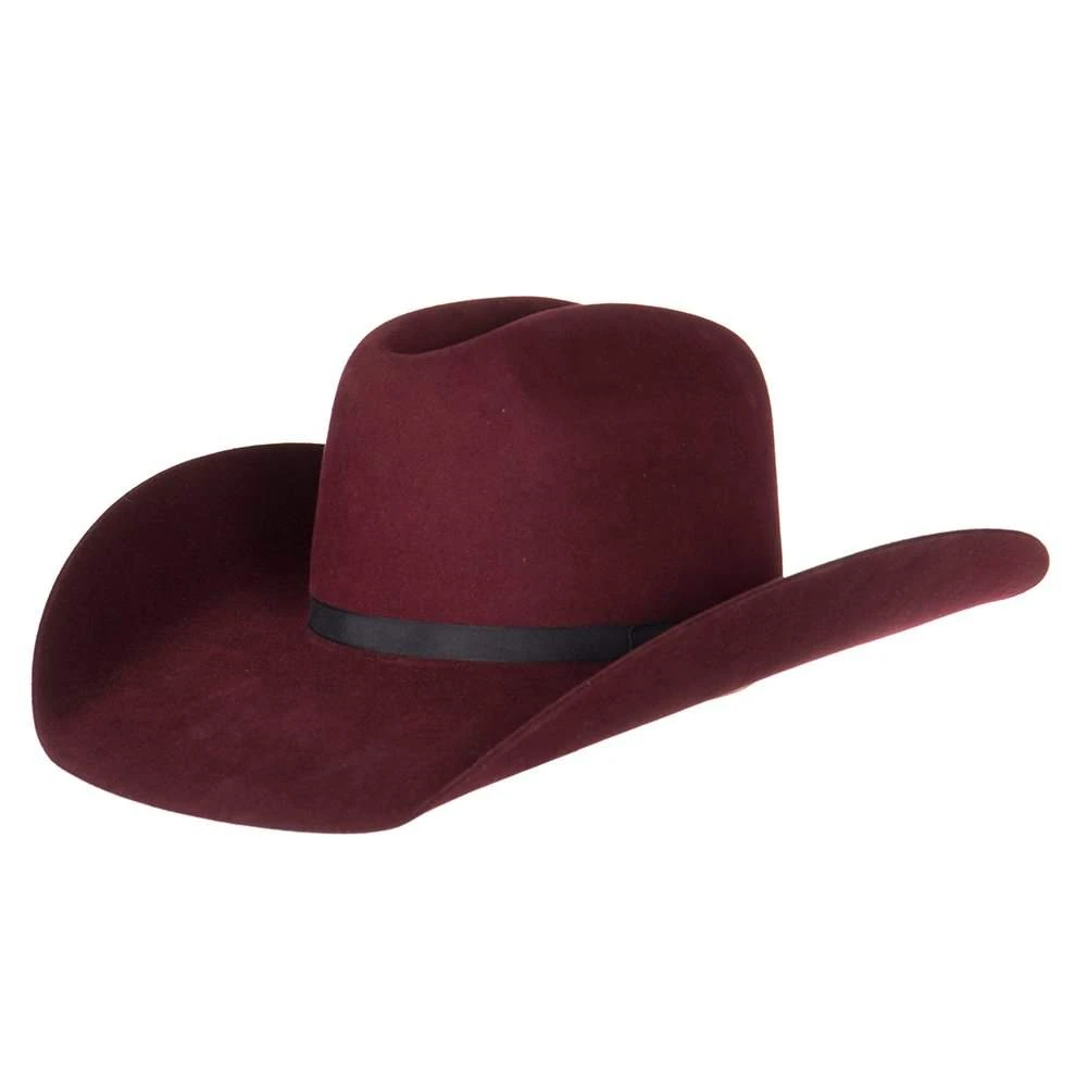 Rodeo King 7X Merlot 4 1/2in. Brim 4 Rodeo King 7X Merlot 4 1/2in. Brim - Image 2