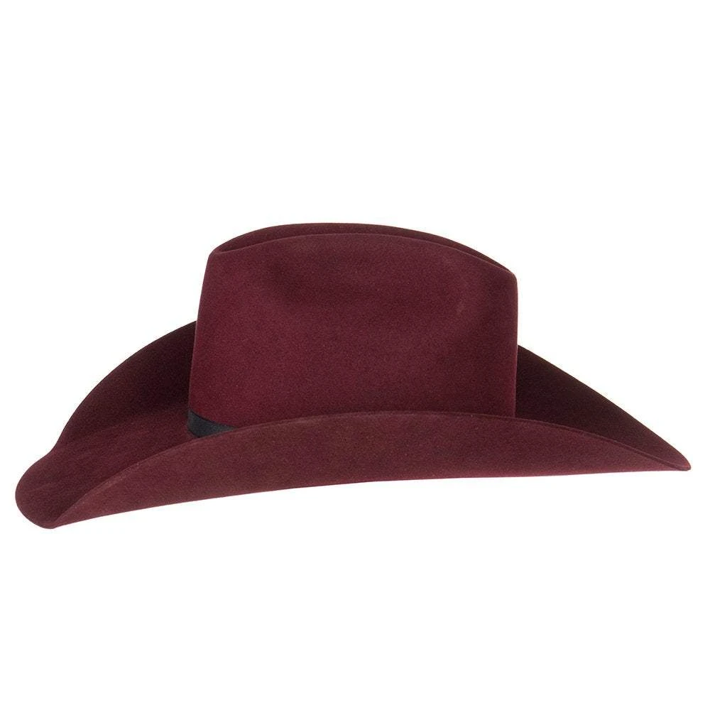 Rodeo King 7X Merlot 4 1/2in. Brim 7 Rodeo King 7X Merlot 4 1/2in. Brim - Image 5