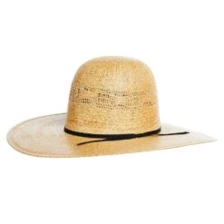 Rodeo King Bangora HD Burlap Open Crown 4 1/2in. Brim Cowboy Hat -HORSE TACK Store RK702 11