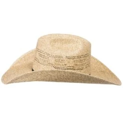 Rodeo King Bangora HD Burlap Open Crown 4 1/2in. Brim Cowboy Hat -HORSE TACK Store RK702 2