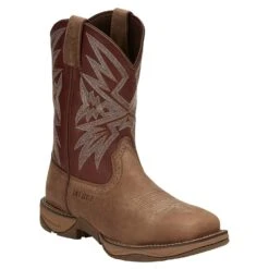 Tony Lama Men Bartlett Light Tan 11` Wide Square Steel Toe -HORSE TACK Store RR3359 TONY LAMA
