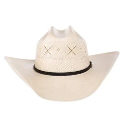 Resistol George Strait All My Ex's 4 1/4in. Brim Straw Cowboy Hat -HORSE TACK Store RSALMX 304281 1
