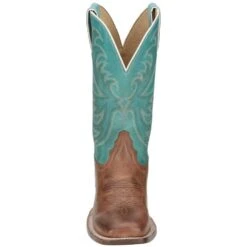 Tony Lama Women's Rowena Caramel Wide Square Toe With 11in. Shaft 10 Tony Lama Women's Rowena Caramel Wide Square Toe With 11in. Shaft -HORSE TACK Store SA2101 04