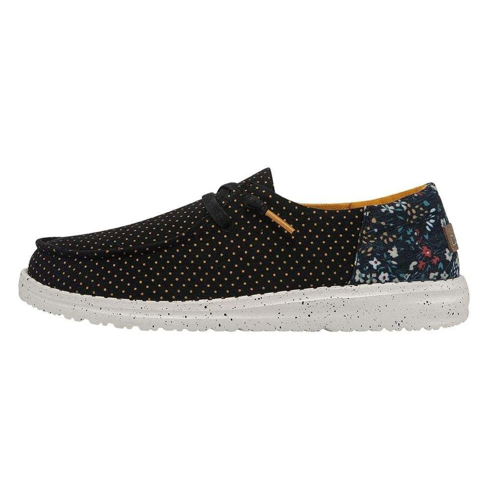 Heydude Women`s Hey Dude Wendy Funk Floral Dot Black Casual 5 Heydude Women`s Hey Dude Wendy Funk Floral Dot Black Casual - Image 3