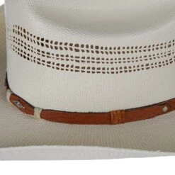 Stetson Hats Billy Jr Bangora 3 3/4in. Brim Straw Cowboy Hat -HORSE TACK Store SSBLJR 733681 4