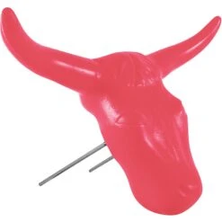 Rattler Ropes Steer Head Roping Dummy -HORSE TACK Store STEERHD pink