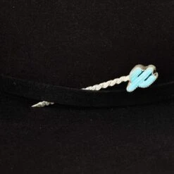 T5 Silver Cacti Turquoise Toothpick And Hat Accessory 8 T5 Silver Cacti Turquoise Toothpick And Hat Accessory -HORSE TACK Store T5 TP5 3