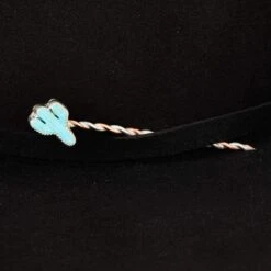 T5 Silver Cacti Turquoise Toothpick And Hat Accessory 9 T5 Silver Cacti Turquoise Toothpick And Hat Accessory -HORSE TACK Store T5 TP5 4