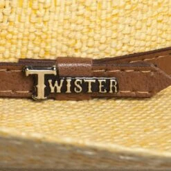 Youth Twister Toast Bangora Cool Hand Luke Precreased Straw Hat -HORSE TACK Store T71342 M 4
