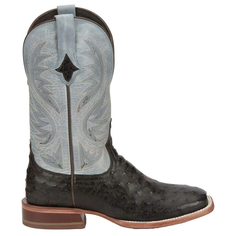 Tony Lama Women`s Searcy Mink Black Full Quill Ostrich 11in. Boot 5 Tony Lama Women`s Searcy Mink Black Full Quill Ostrich 11in. Boot - Image 3