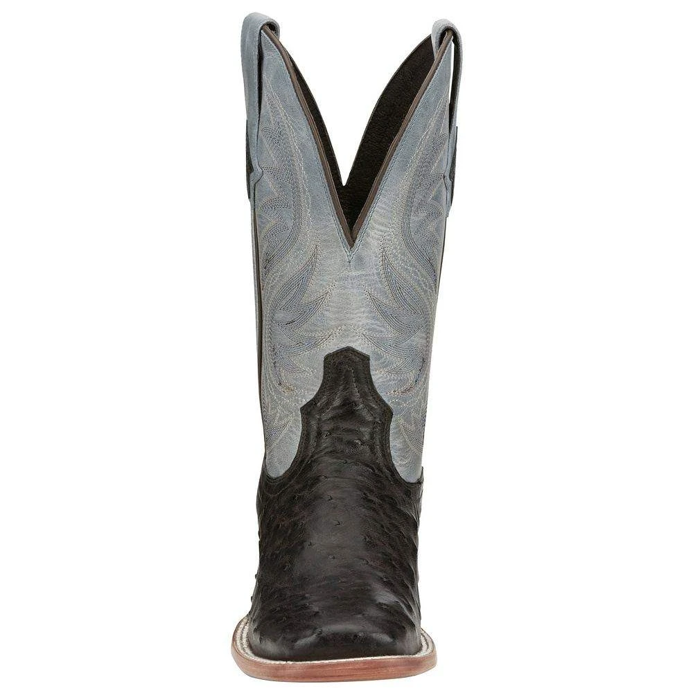 Tony Lama Women`s Searcy Mink Black Full Quill Ostrich 11in. Boot 6 Tony Lama Women`s Searcy Mink Black Full Quill Ostrich 11in. Boot - Image 4