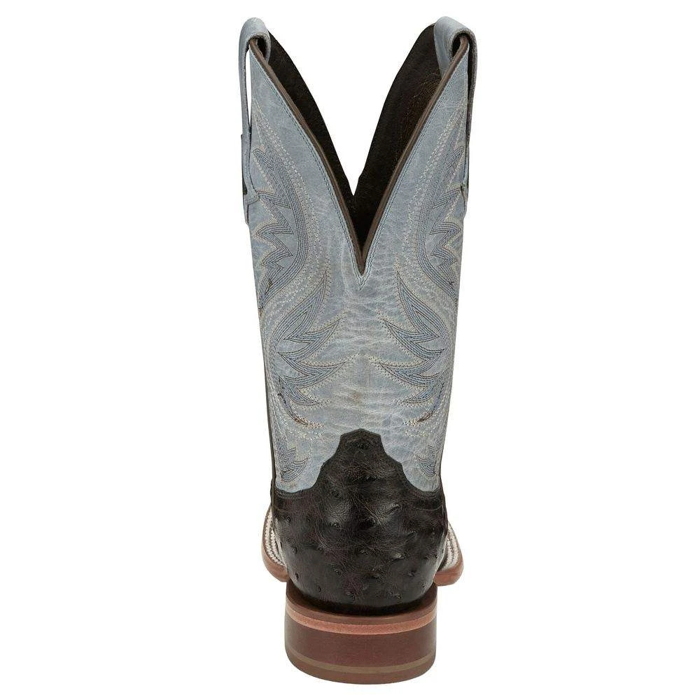 Tony Lama Women`s Searcy Mink Black Full Quill Ostrich 11in. Boot 7 Tony Lama Women`s Searcy Mink Black Full Quill Ostrich 11in. Boot - Image 5
