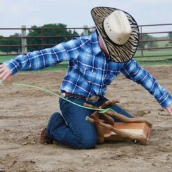 NRS Tuff Goat Tying Dummy 5 NRS Tuff Goat Tying Dummy -HORSE TACK Store TYTUFF action