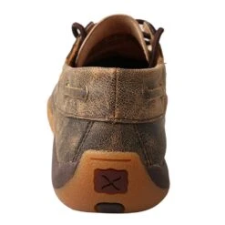 Twisted X Women's Distressed Leopard Bomber Boat Shoes -HORSE TACK Store WDM0057 3