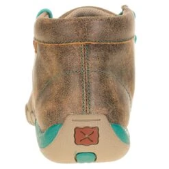 Twisted X Women's Bomber Turqupise Alloy Toe Driving Moc -HORSE TACK Store WDMAL01 3