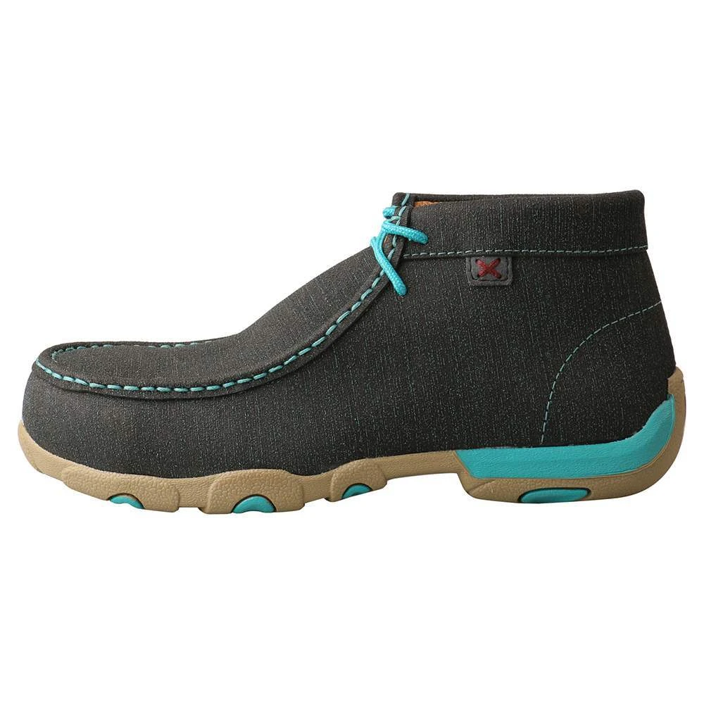 Twisted X Women's DuraTWX Turquoise Driving Moc 5 Twisted X Women's DuraTWX Turquoise Driving Moc - Image 3