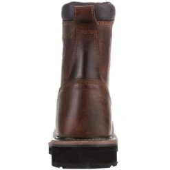 Justin Boot Company Mens Rugged Tan Steel Toe Lace Up Work Boots 9 Justin Boot Company Mens Rugged Tan Steel Toe Lace Up Work Boots -HORSE TACK Store WK682 4