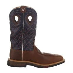 Twisted X Womens Brown 11in Navy Alloy Toe Work Boot 11 Twisted X Womens Brown 11in Navy Alloy Toe Work Boot -HORSE TACK Store WXBAW01 5
