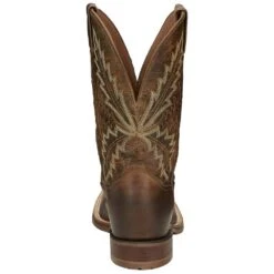 Tony Lama Men's Bowie Oak Brown 11in. TLX Performance Cowboy Boots -HORSE TACK Store XT5104 4